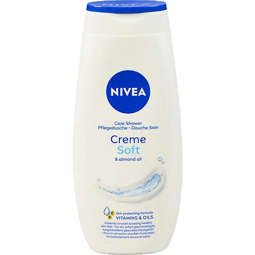 Гель-догляд для душу Creme Soft Nivea 250мл