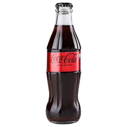 Напiй Coca Cola 0.25л zero с.б