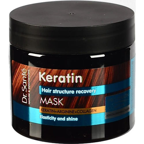 Маска д.волос Dr.Sante 300мл keratin