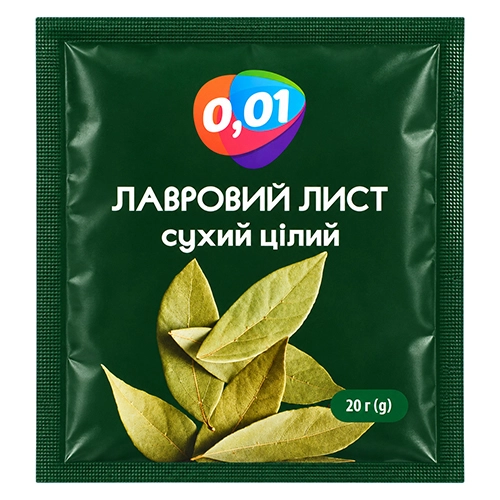 Лавровий лист 0.01 20г