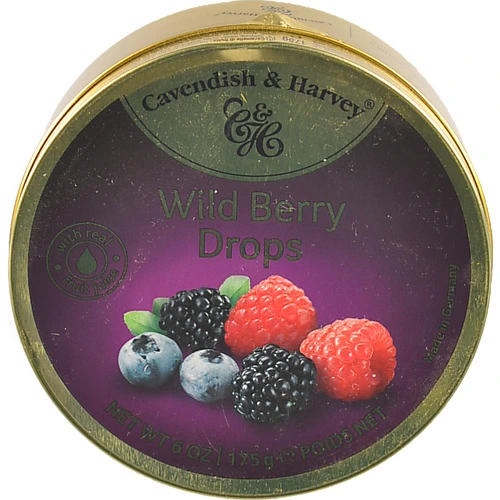 Карамель льодяникова Wild Berry Drops Cavendish&Harvey з/б 175г
