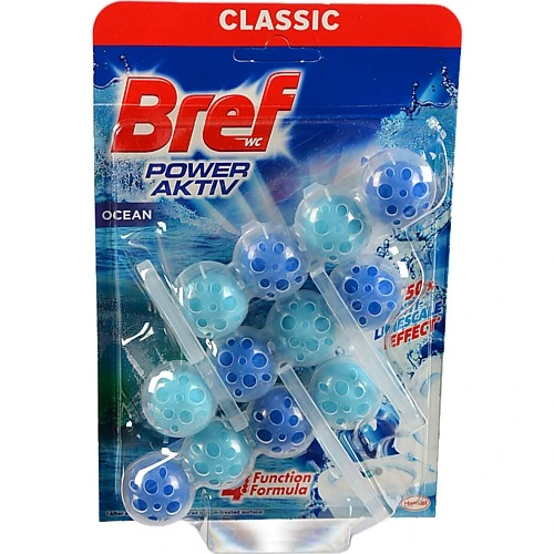 Блок для унітазу Bref Ocean Power Activ 3х50г