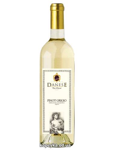 Вино Danese 0.75л pinot grigio біле сухе