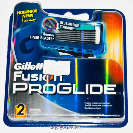 Змінні касети GILLETTE Картрiдж д г 2шт FUSION ProGlide