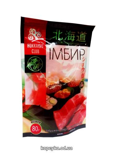 Імбир Екона 80г маринований д.п