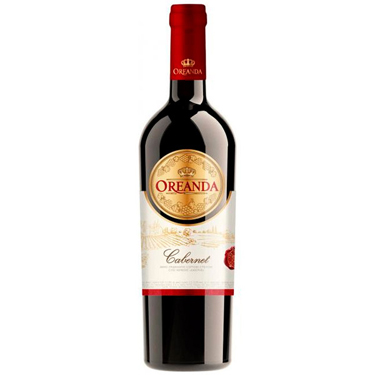 Вино Ореанда 0.75л каберне сухе червоне