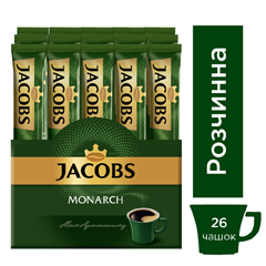 Кава Jacobs 1.8г монарх розч.