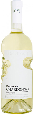 Вино Болград 0.75л chardonnay біле сухе