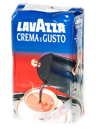 Кава Lavazza 250г крема е густо мелена