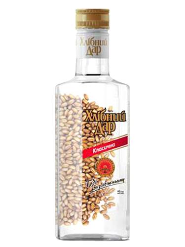 Горілка Хлібний Дар 0.5л пшенична
