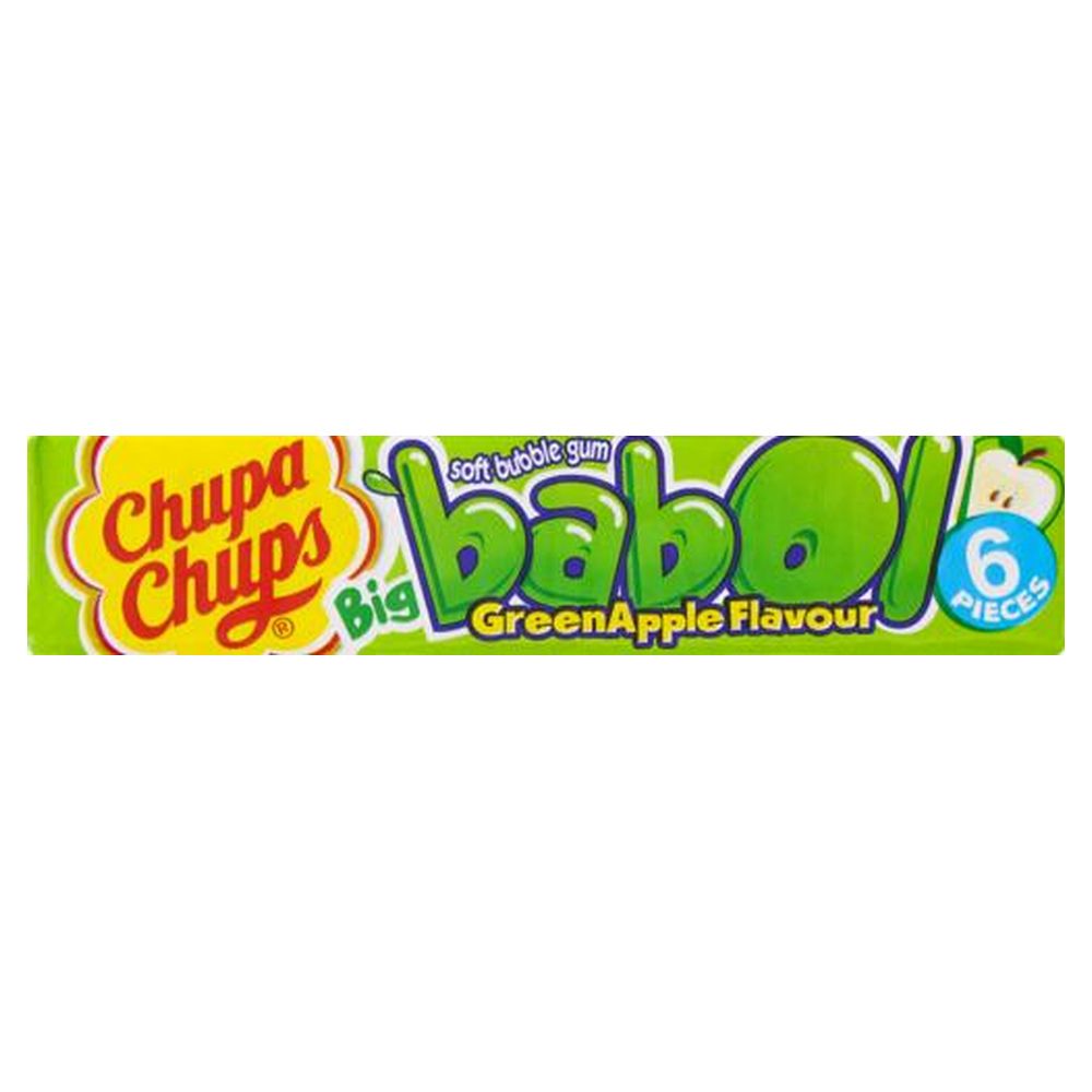 Жувальна гумка Chupa Chups Big Babol Яблуко 27,6г (10842)