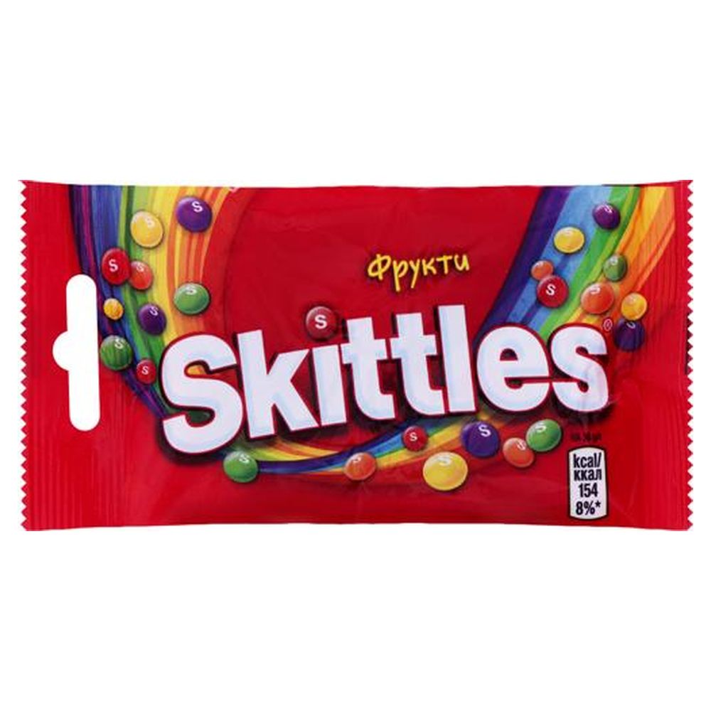 Драже Skittles фруктовий 38г (12657)