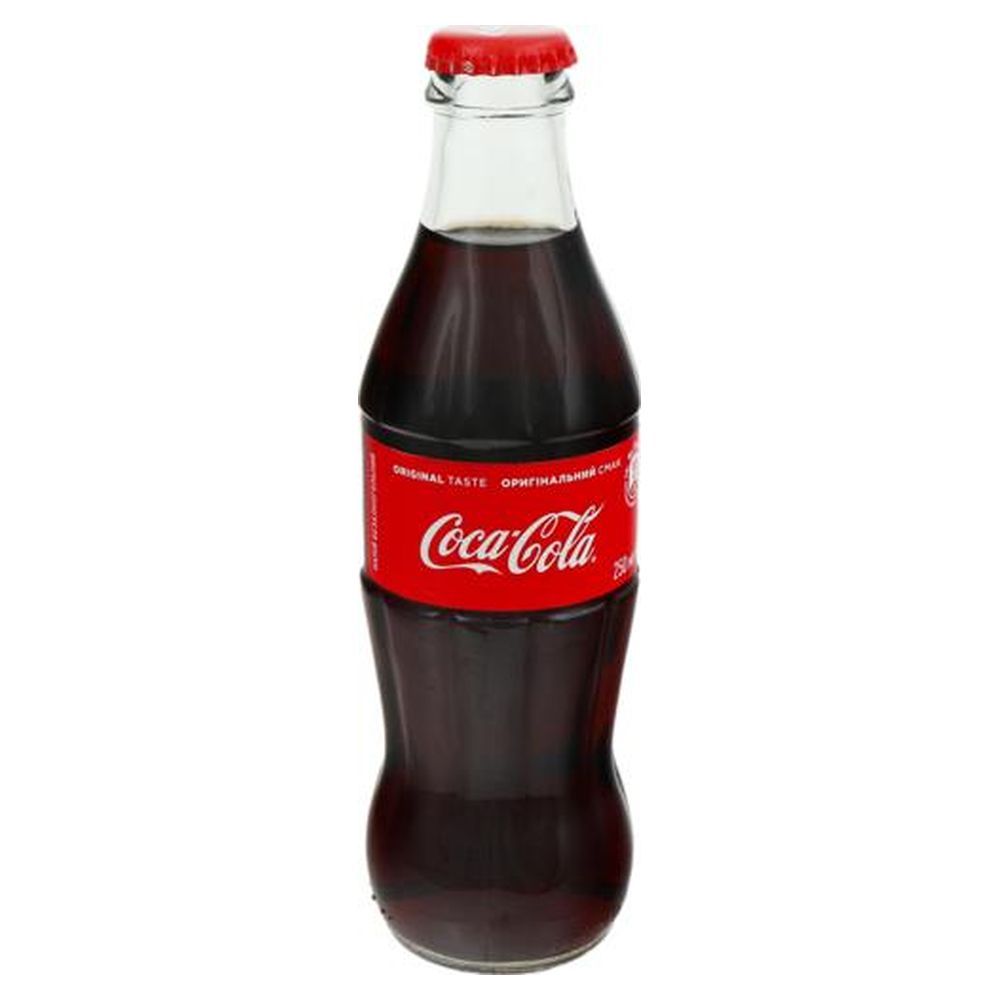 Вода солодка Coca Cola скло 0,25л (17052)