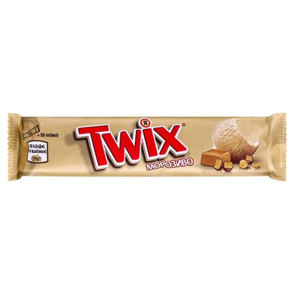 Морозиво Twix батон стандарт 40г (24359)