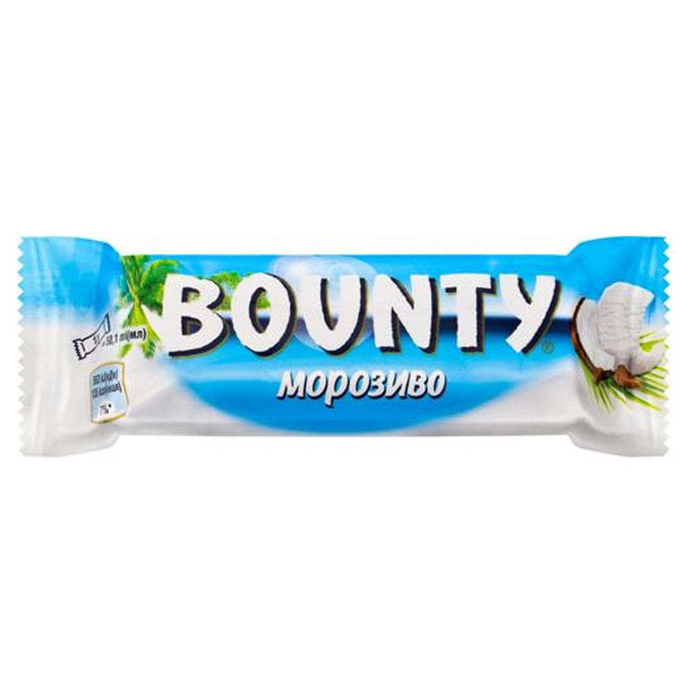 Морозиво Bounty батон стандарт 39г (31052)