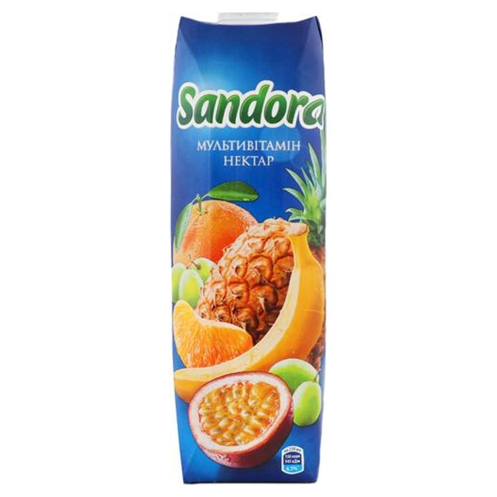 Сік Sandora Мультивітамін нектар 0,95л (35450)