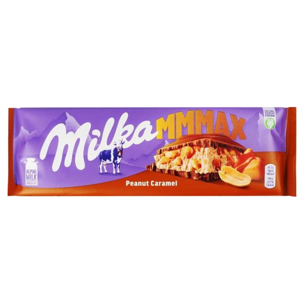 Шоколад Milka з арахісом та карамеллю 276г (36623)