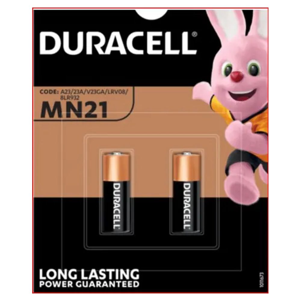 Батарейки Duracell для ел. приладів 12V MN21 2шт (37909)