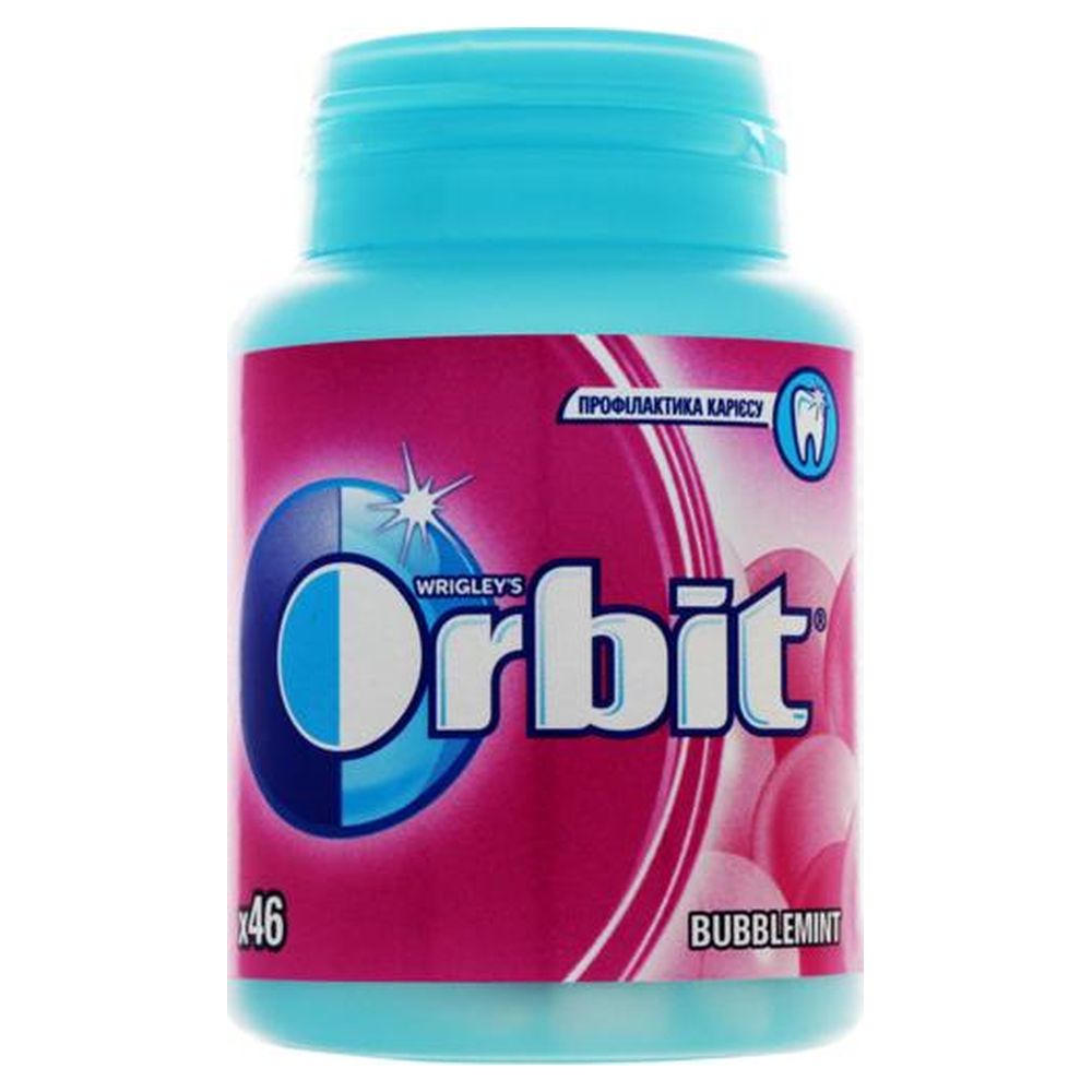 Жувальна гумка Orbit Bottle Bubblemint 64г (38430)