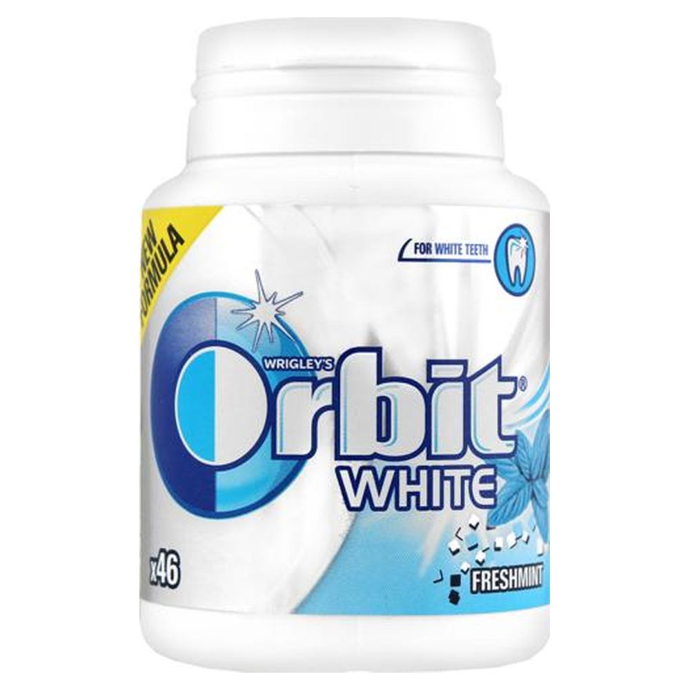 Жувальна гумка Orbit Bottle White Freshmint 64г (38431)