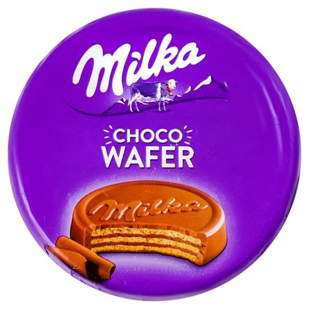 Вафлі Milka з какао, мол. шоколад 30г (38986)