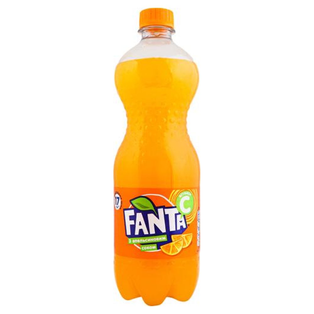 Вода солодка Fanta Апельсин 0,75л (43342)