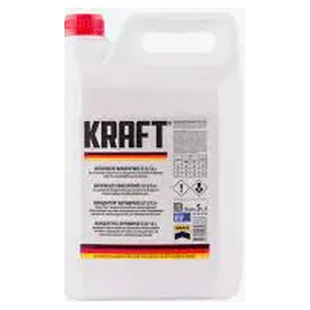 Антифриз KRAFT -35 G12/G12+ (червоний) 5л (43519)