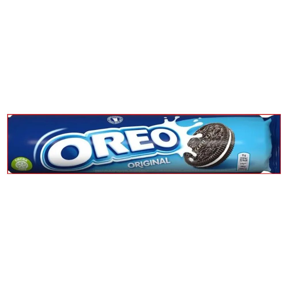 Печиво Oreo з какао, та ванільною нач. 154г (43959)