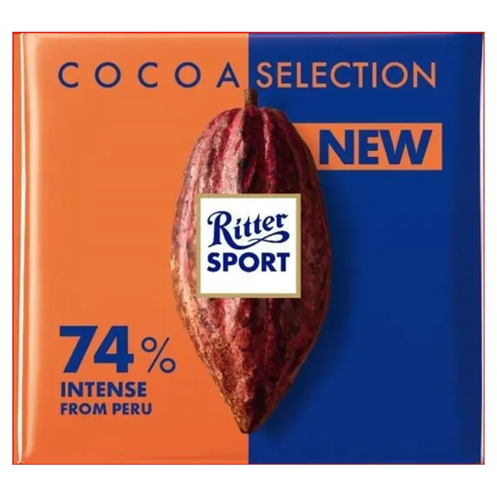 Шоколад Ritter Sport насич. темний 74% какао 100г (44154)