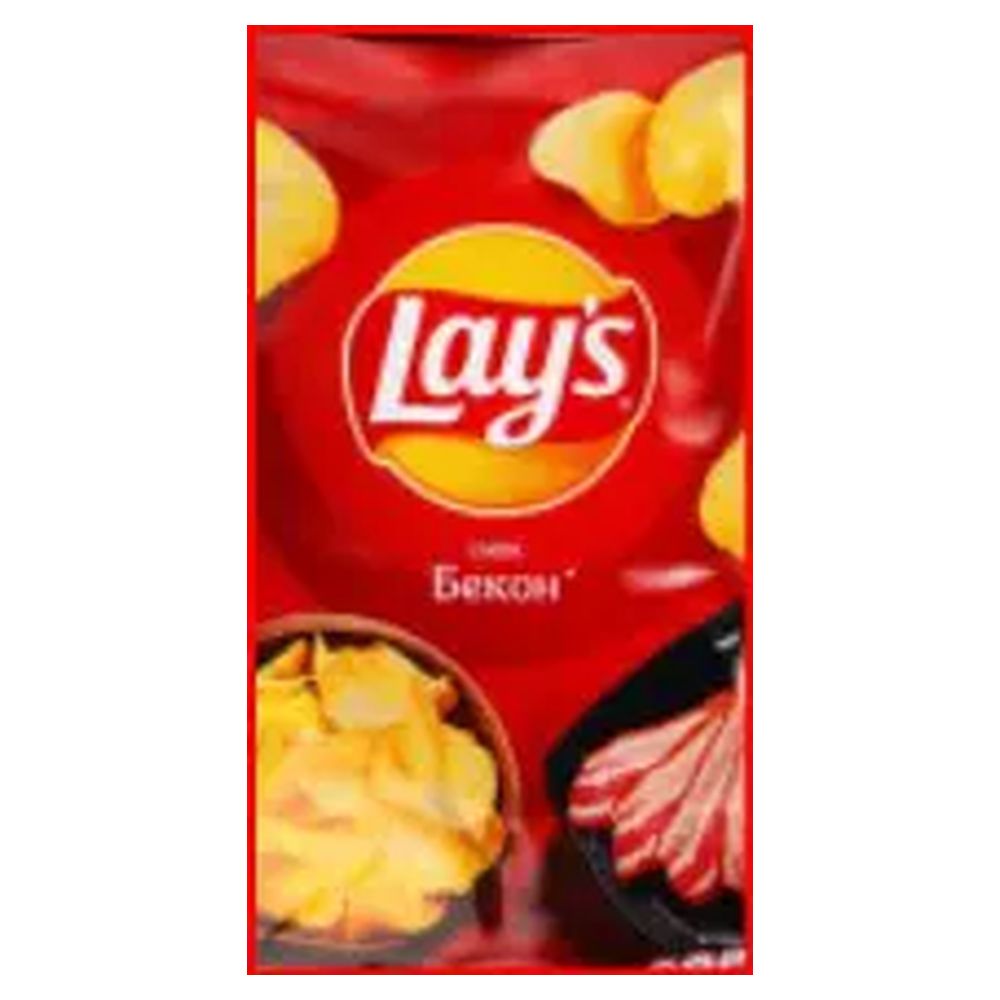 Чіпси Lays Бекон 120г (44860)