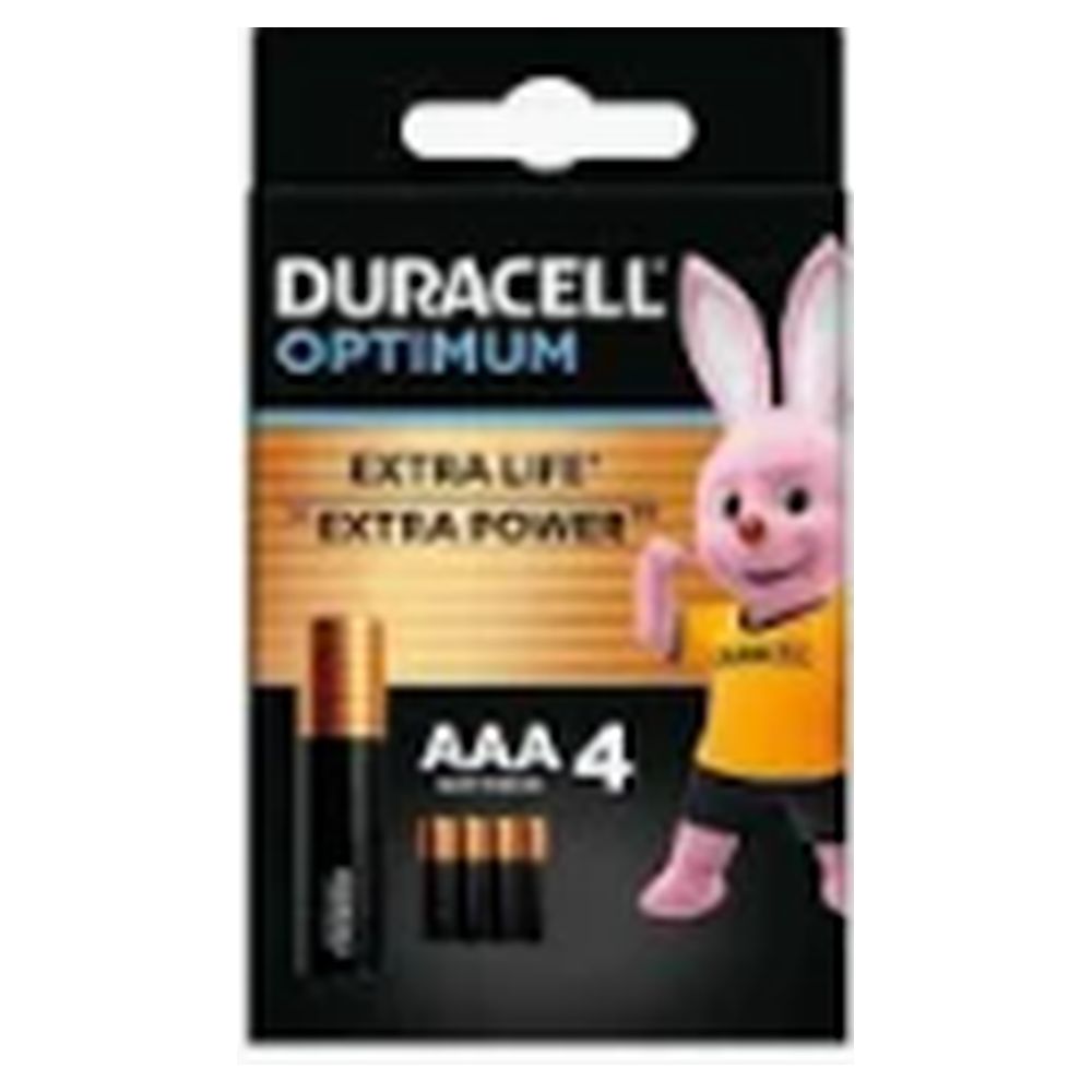 Батарейки Duracell Optimum AAA алкалін.CEE GEN3 4шт (44869)