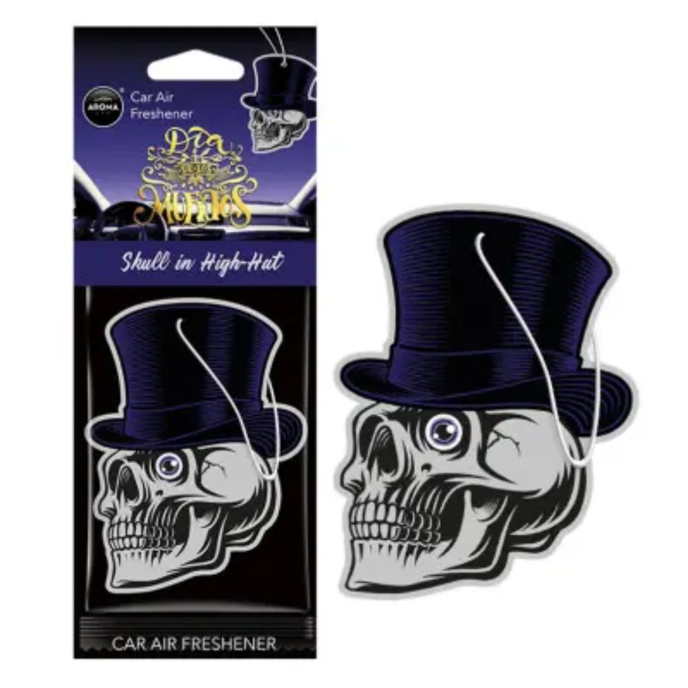 Ароматизатор Aroma Car SkullIn a high hat (45182)