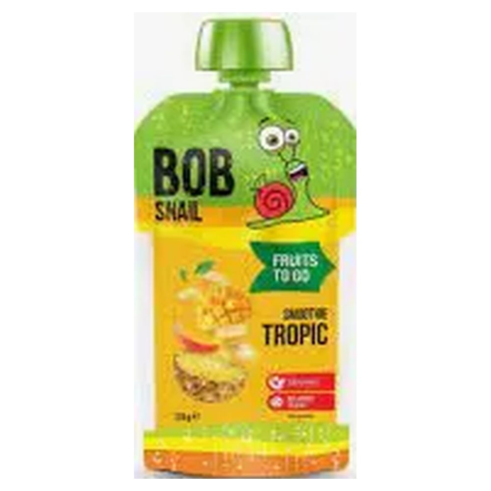 Смузі BOB SNAIL Банан-Ананас-Манго пастериз.120г (45974)