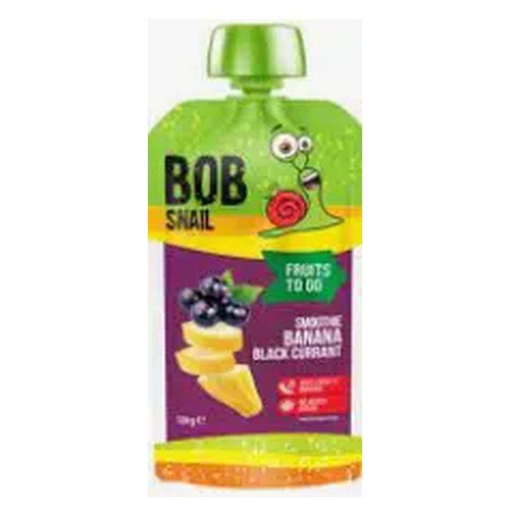 Смузі BOB SNAIL Банан-Чорна Смородина пастер. 120г (45975)