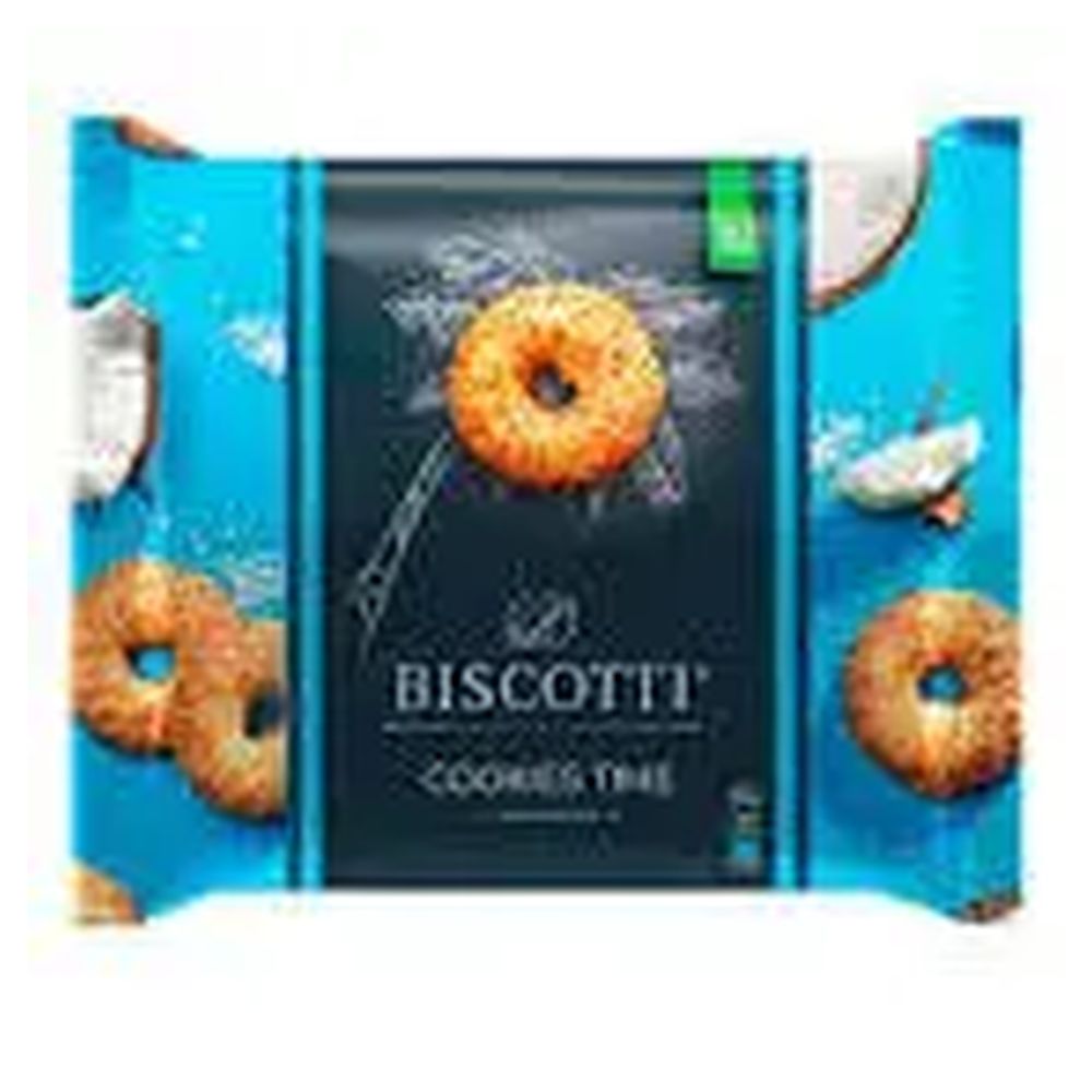 Печиво BISCOTTI Кукіс тайм з кокосом 160г (45988)