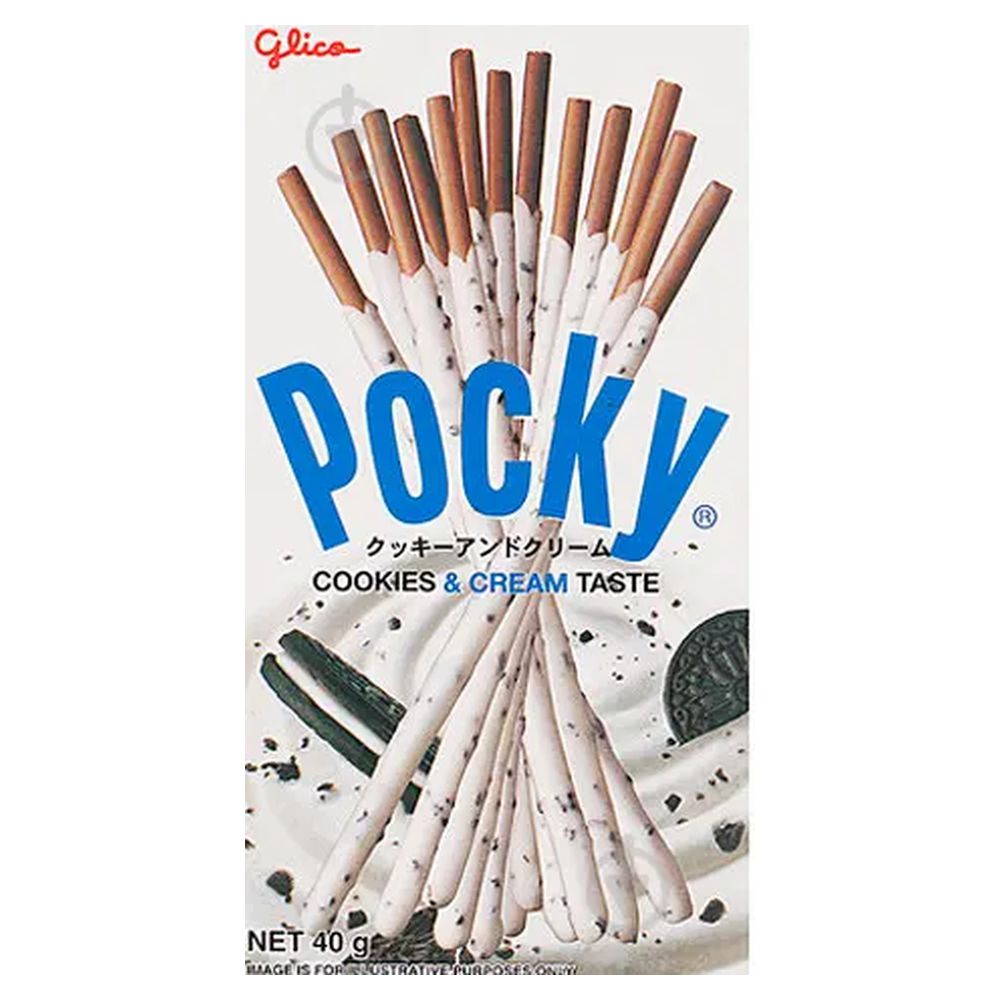 Соломка Pocky шок.-бісквітна,смак крему,печива 41г (46195)