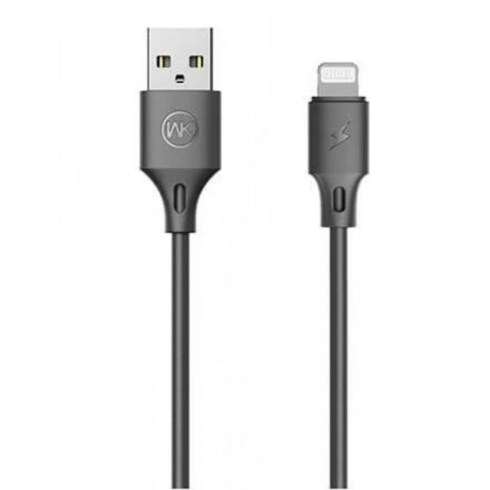 Кабель WK WDC-092i USB Lightning 2,4А 1м Чорний (47486)