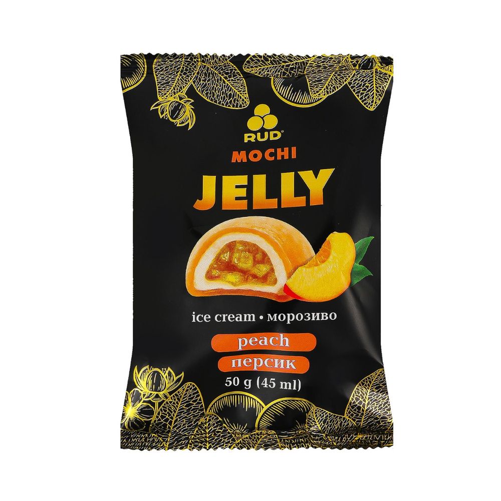 Морозиво Mochi Jelly персик Рудь 50г (48858)