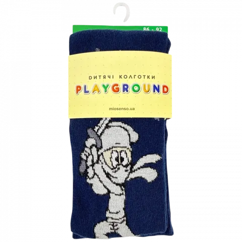Колготки дит. Playground 0085 Ніндзя темно-синій, р. 086
