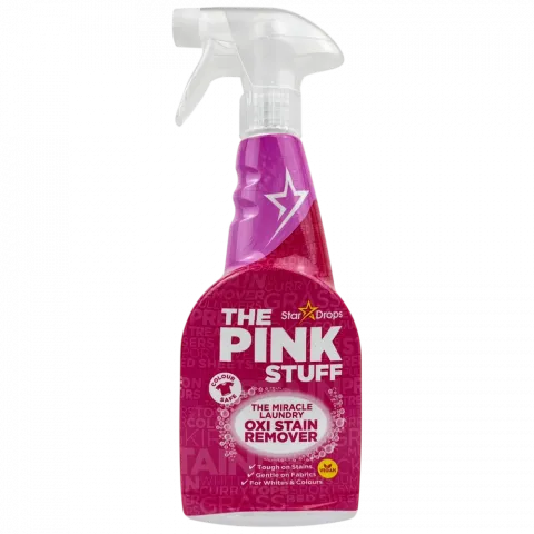 Плямовивідник Pink Stuff 500 мл д/білих та кольорових тканин