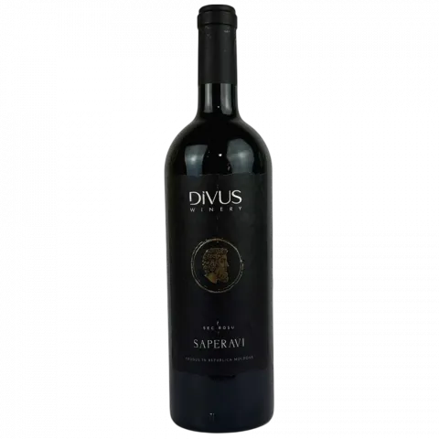 Вино Divus Saperavi 2019 0,75 л сух. червон.