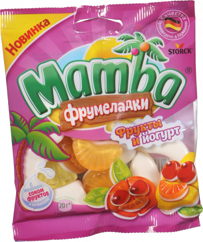 Мармелад Мамба 72 г Фрукти та йогурт