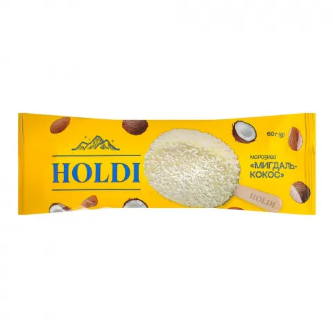 Морозиво Holdi 60 г Мигдаль-кокос