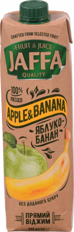 Сік Джаффа 0,95 л NFC Яблучно-банановий