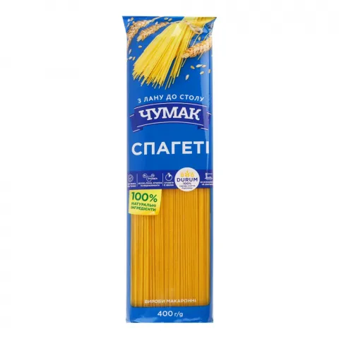 Макарони Чумак 400 г Спагеті