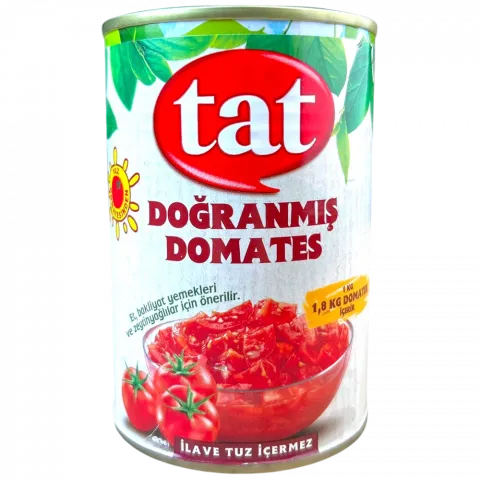 Конс Томати Tat 400 г наріз. кубиками з/б И230 (Туреччина)