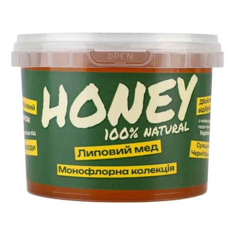 Мед Мед України 500 г Липовий Honey