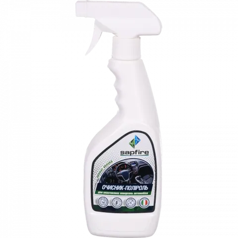 Очисник-поліроль д/пластику Sapfire 500 мл яблуко 002692
