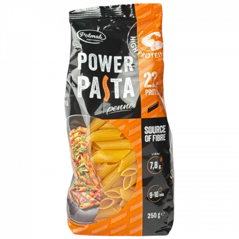 Макарони Polmak POWER PASTA 250г Пенне И324 (Польща)
