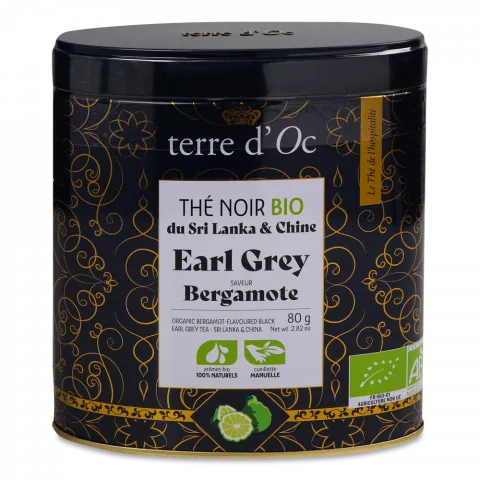 Чай TR 80г чорний бергамот  Біо (Фр)